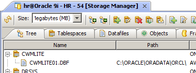 Oracle DBA Tools - Storage Manager