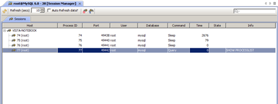 MySQL DBA Tools Session Manager