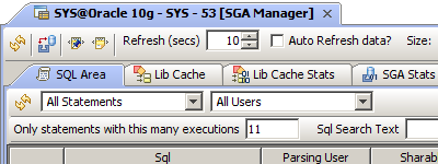 Oracle DBA Tools - SGA Manager