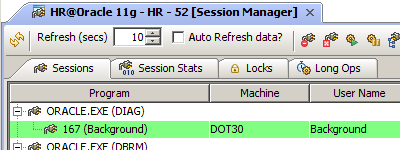 Oracle DBA Tools - Session Manager