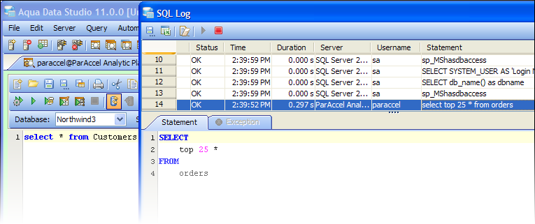 SQL Log Capture