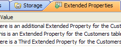 SQL Server Extended Properties