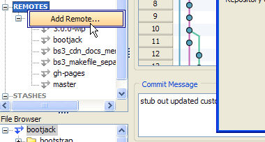 Git Client Working with Multiple Remote Repositories