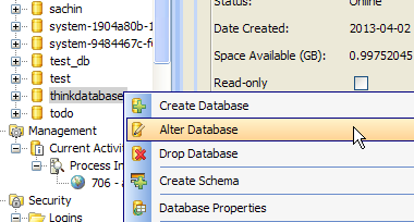 SQL Database (Azure) - Visual Editing