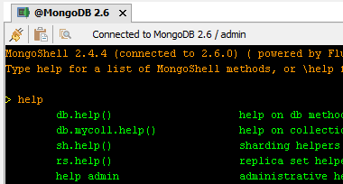 MongoDB 2.6 Support