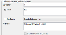 Query Builder Custom Column Criteria Dialog