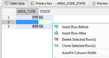 VoltDB - Visual Editing