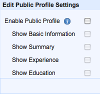 Public Profile Settings 200 x 200