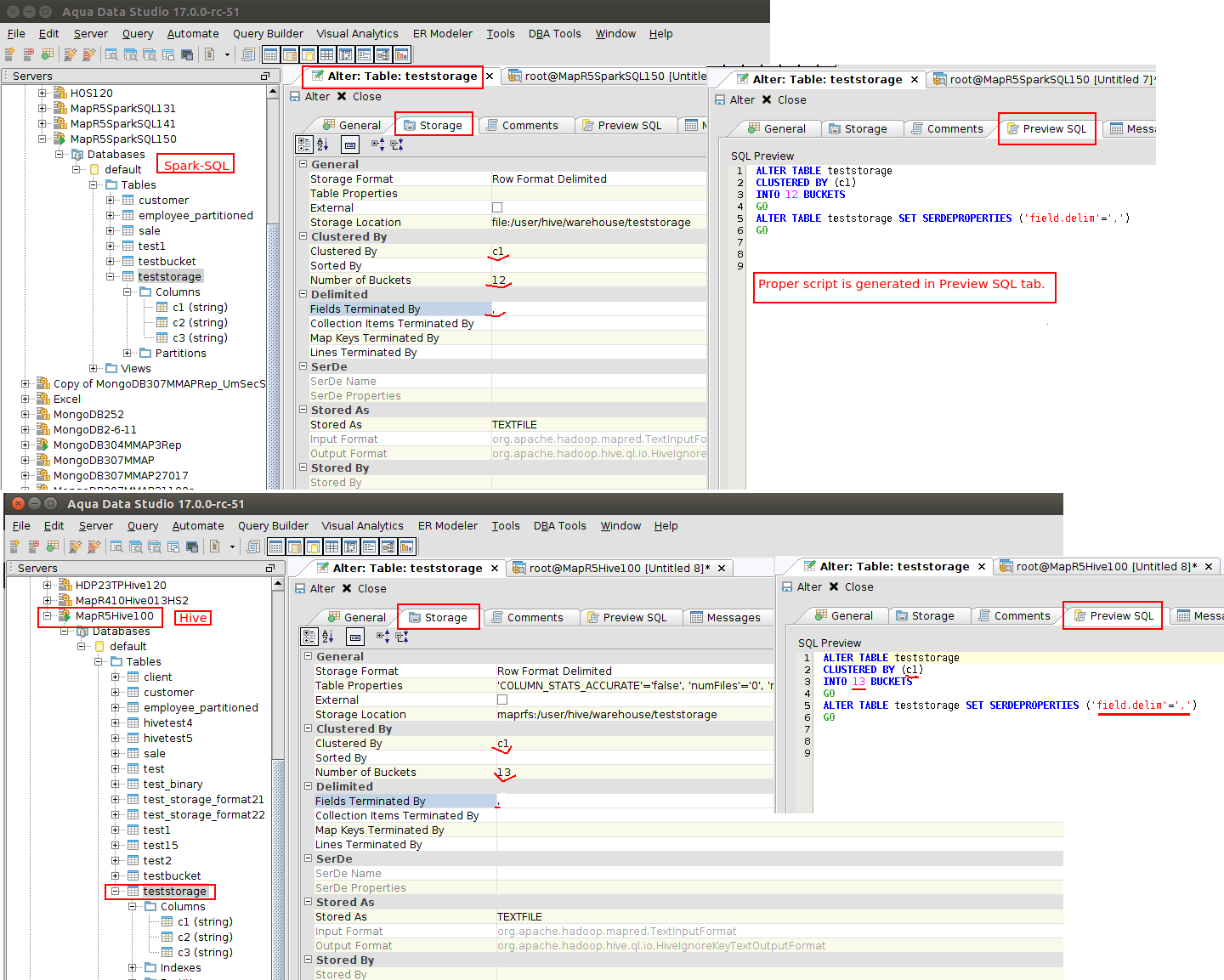 aqua data studio for sql