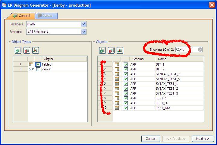#1467: Apache Derby -- ER Diagram Generator | Aqua Data Studio