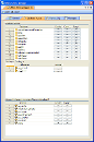  yser gui - database access tab