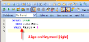 Allow align on keyword, with left and right option