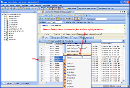 Rows and Columns highlighting to show cell selection