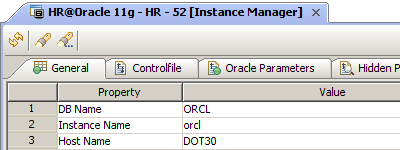 instance manager oracle tools dba