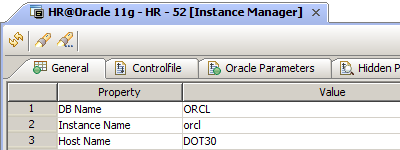 Oracle DBA Tools - Instance Manager