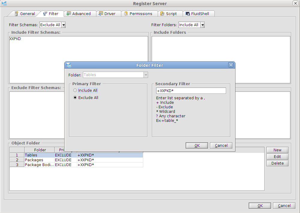 Filter example