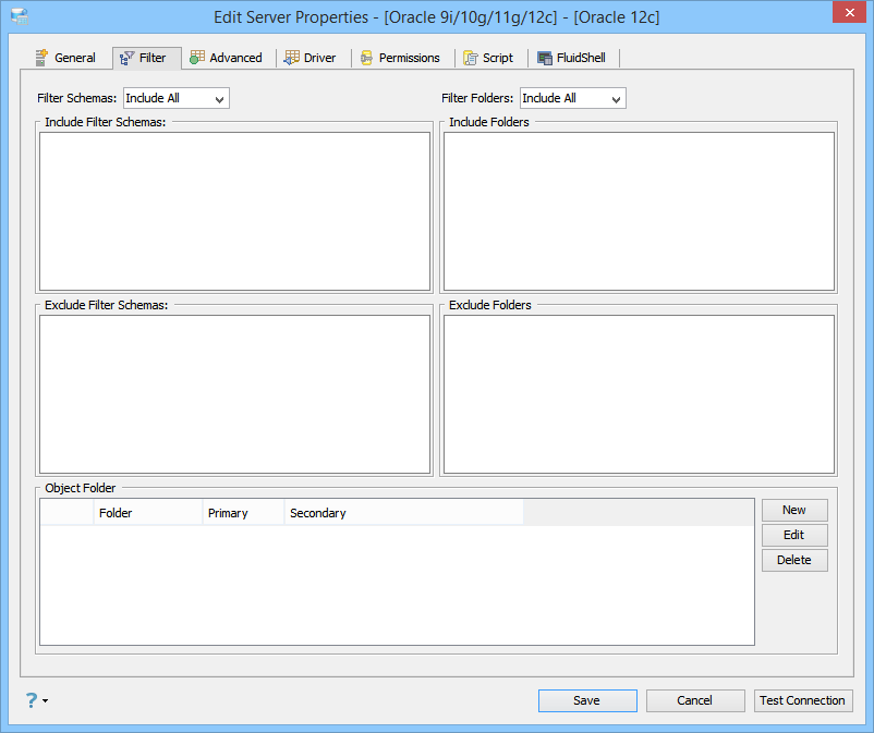 Oracle Registration Filter