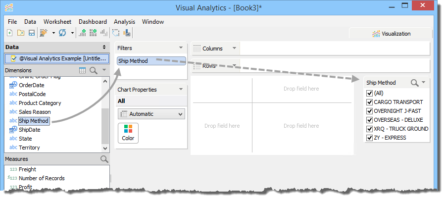 Visual Analytics - Filters