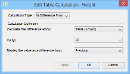 Visual Analytics - Table Calculation - Percent Difference From - Table Across - Previous Settings