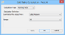 Visual Analytics - Table Calculation - Running Total Settings