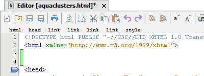 Editors - HTML Editor