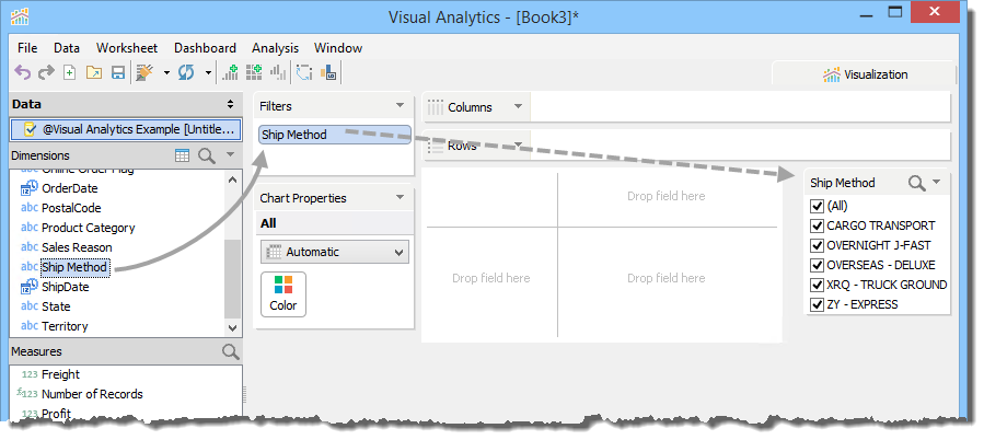 Visual Analytics - Filters