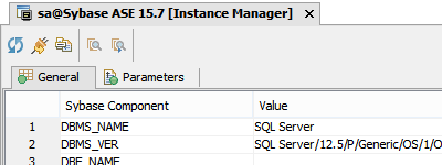 Sybase DBA Tools Instance Manager