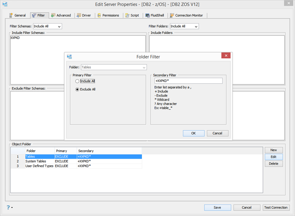 DB2 zOS Folder Filter.png