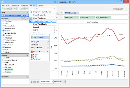 Visual Analytics - Show Trend Line Per Color
