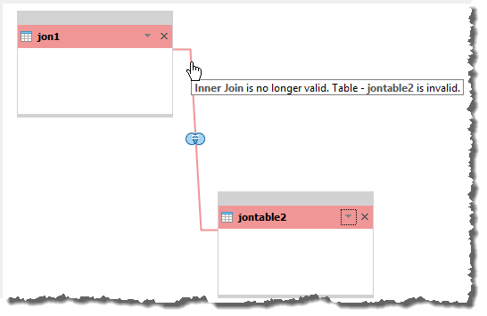 Query Builder - Invalid Join