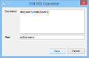 Query Builder - Select - SQL Expression Dialog