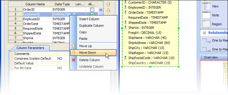 Aqua Data Studio - ER Modeler Enhancements