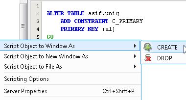 Vertica - DDL Scripting