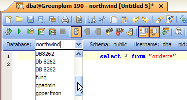 Swap Database Context