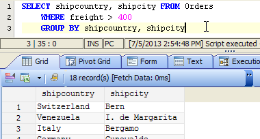 Query NoSQL data with SQL Queries