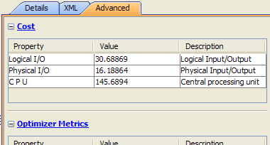 Sybase ASE Visual Explain Plan Advanced