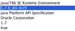 Java 1.7 Packaging