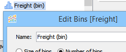 Generate Bins